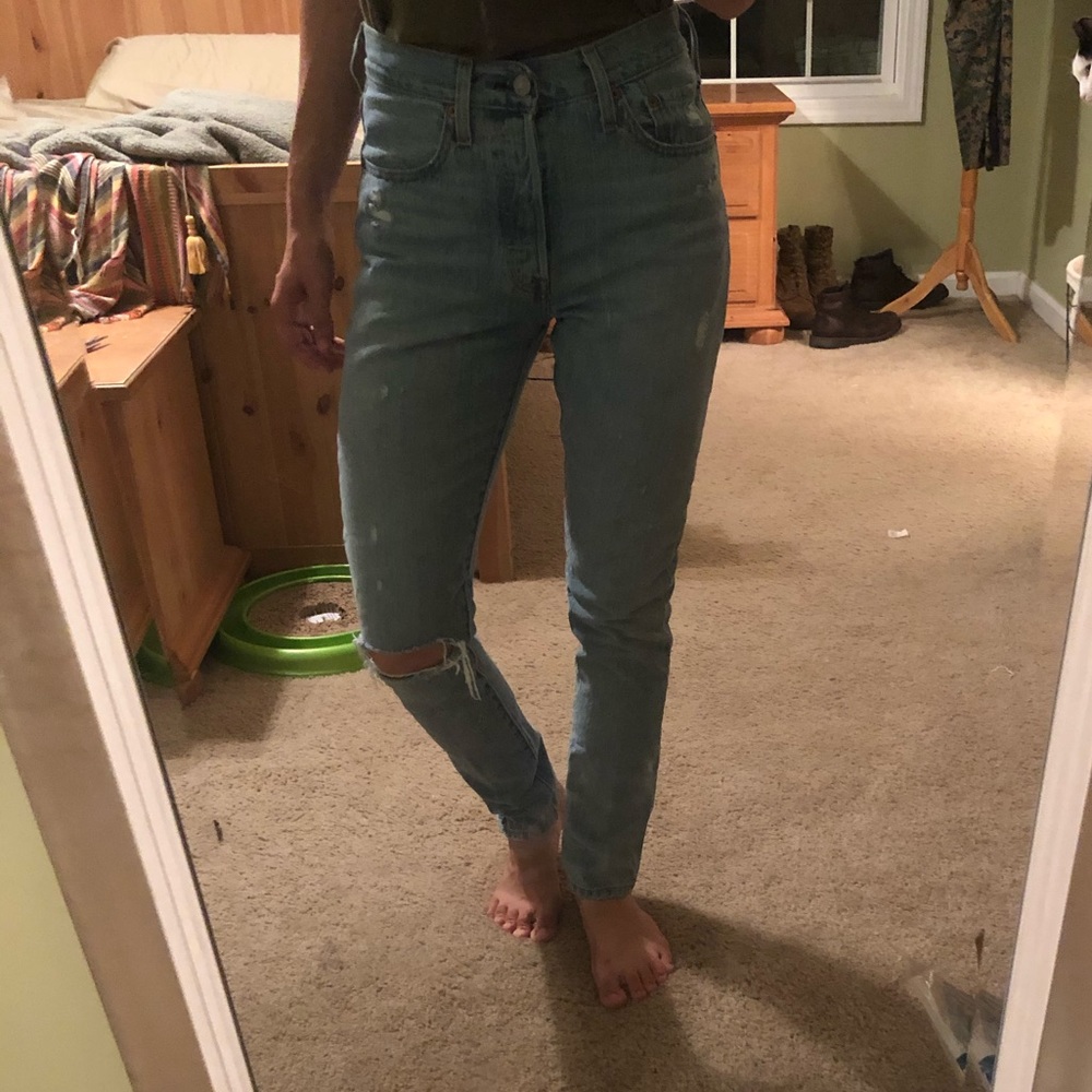 High waisted Levi’s 501 Skinny 27